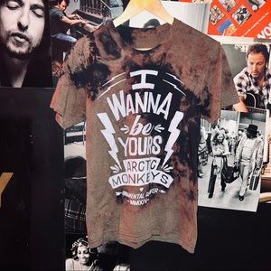 Arctic Monkey’s Distressed T-Shirt